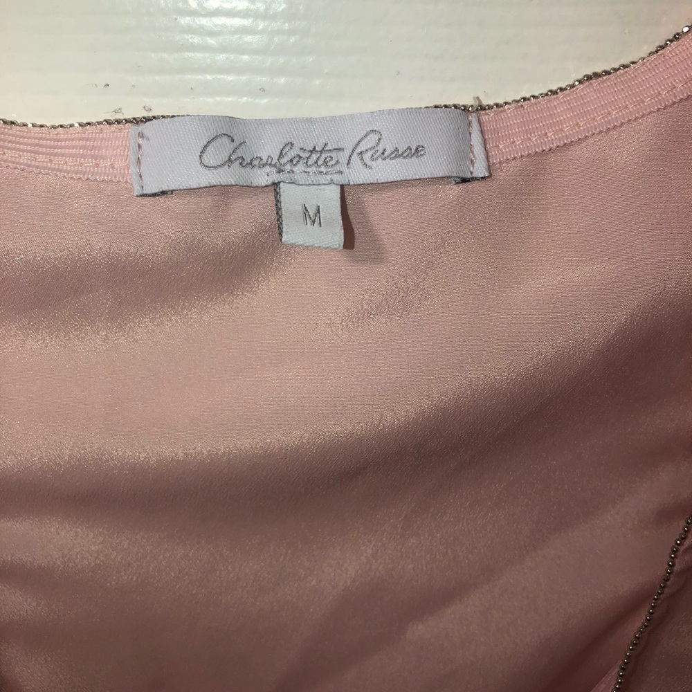 Baby Pink Silk Tank